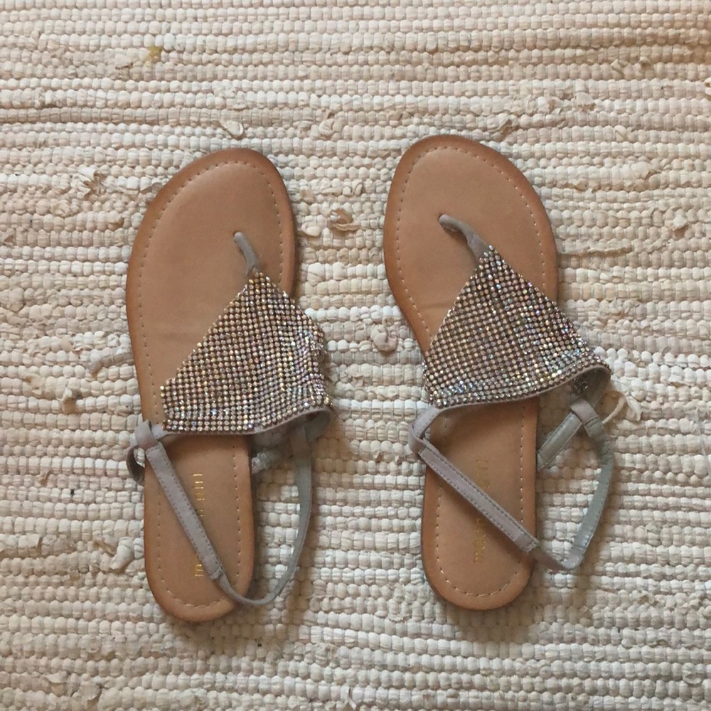 Sparkly sandals